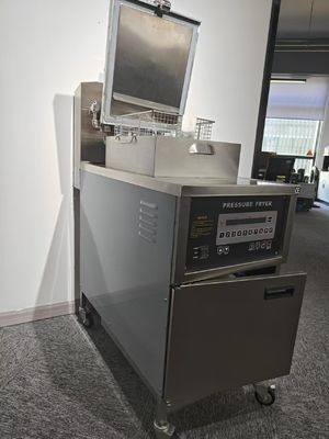 Compute Panel Electric 4HD 13.5KW Broast Frying Machine Chicken Pressure Fryer