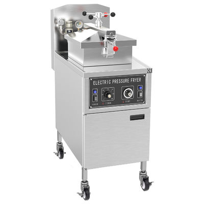 Electric Mechanical Panel 25L Without Oil Filtration Chicken Pressure Fryer