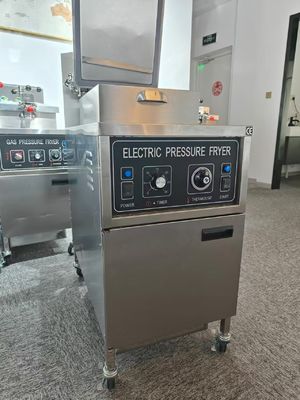 Electric Mechanical Panel 25L Without Oil Filtration Chicken Pressure Fryer