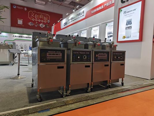 Electric Digital Panel 380V/220V  Chicken Pressure Fryer Without Oil Filter System