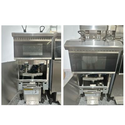 14.3kw Power Touchscreen Smart panel 380V/50hz~60hz with oil filter Commercial Electric Open Fryer