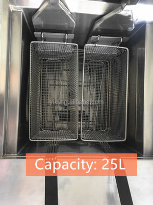 Commercial Automatic Lift And Down Electric Open Chips Fryer