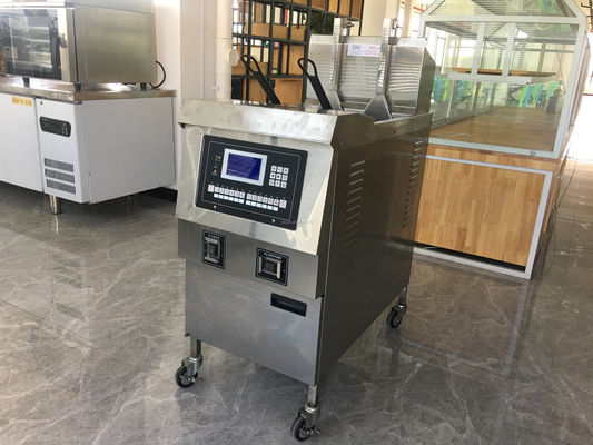 Commercial Automatic Lift And Down Electric Open Chips Fryer