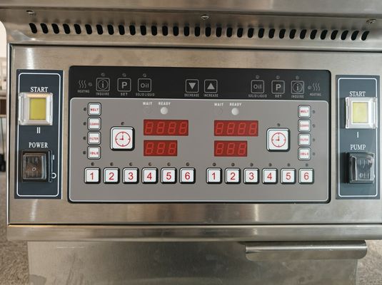 Two Pots Two Baskets 13L*2 Small Capacity Save Oil Electric Open Fryer With Oil Filtration