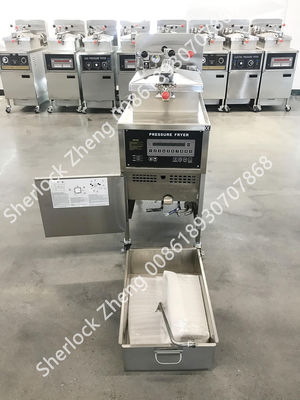 Digital Compute Panel Gas Heating 4HD Broast Frying Machine Chicken Pressure Fryer