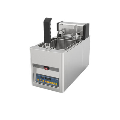 8L Table Top Style Auto Lift 3KW Electric Digital Open Deep Fryer