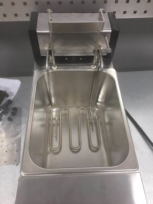 8L Table Top Style Auto Lift 3KW Electric Digital Open Deep Fryer