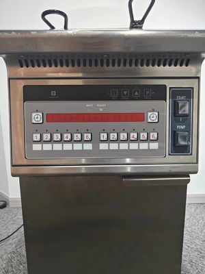 One Pot Two Baskets 26L 14KW 380V With Oil Filtration Electric Open Deep Fryer