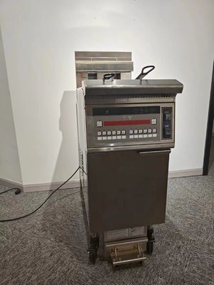 One Pot Two Baskets 26L 14KW 380V With Oil Filtration Electric Open Deep Fryer