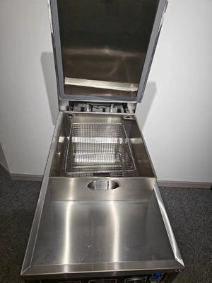 Mechanical Panel 304 SUS Gas Heating Chicken Pressure Fryer Without Oil Filtration