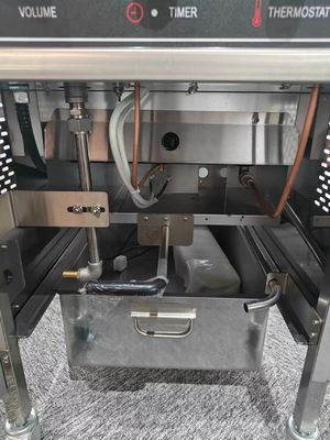 Mechanical Panel 304 SUS Gas Heating Chicken Pressure Fryer Without Oil Filtration
