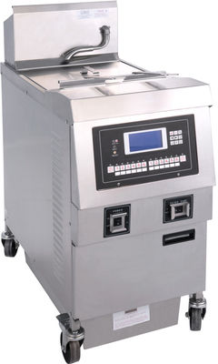 High Efficiency Easy Operate Big Capacity Electric  With Oil Filtration Commercial Chips Open Fryer