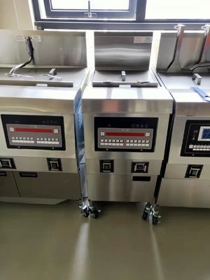 High Efficiency Easy Operate Big Capacity Electric  With Oil Filtration Commercial Chips Open Fryer