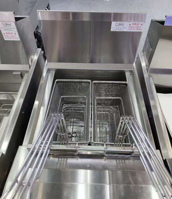 High Efficiency Easy Operate Big Capacity Electric  With Oil Filtration Commercial Chips Open Fryer