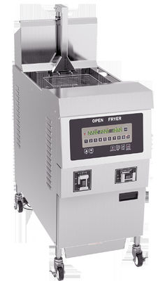 Quick Heating 304SUS 13.5kw Auto Lift Advanced Technology Electric Commercial Chips Open Fryer