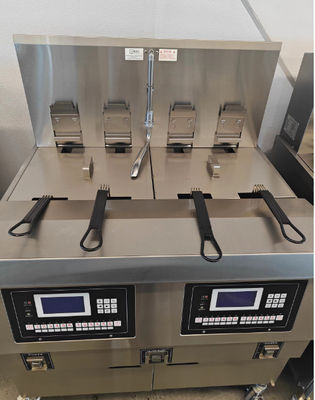 304SUS Gas Chips Commercial Open Deep Oil Fryer