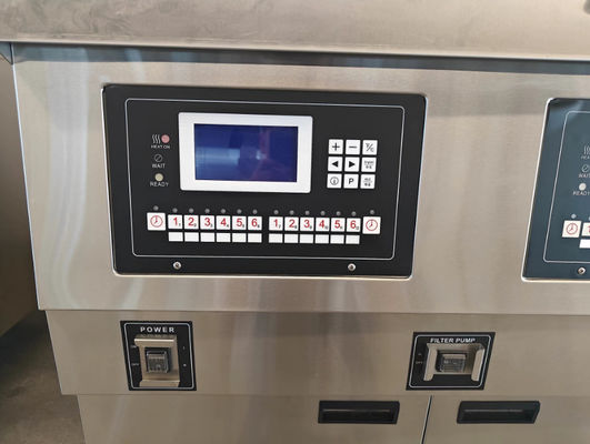 304SUS Gas Chips Commercial Open Deep Oil Fryer