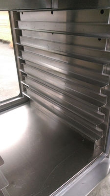 7 Trays Electric Glass Door Two Side Open Commercial Food Warmer Holding Cabinet