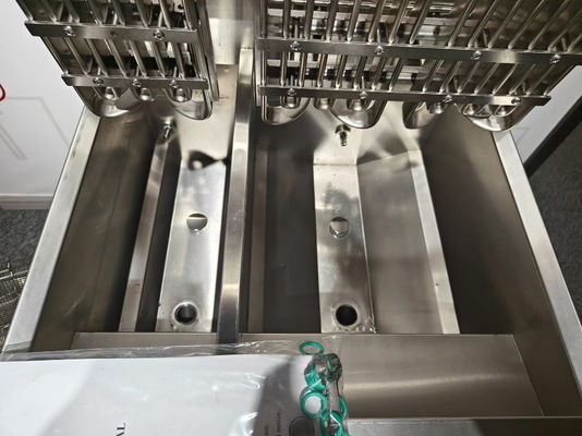 Smart Touch Panel 21.4KW 380V With Ce Certification With Oil Filtration Electric Open Deep Fryer