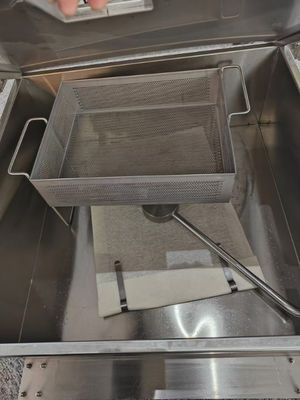 Touchscreen Smart Panel Auto Lift Filtration Two Pots Four Baskets 304SUS Electric Gas Open Chips Fryer