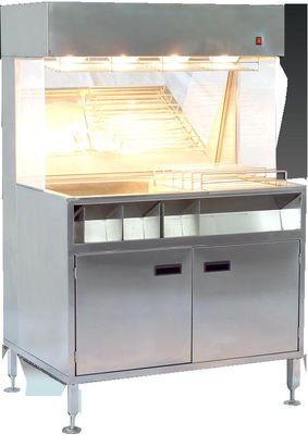 60cm Width French Fries Chips Display Warmer 304SUS Material