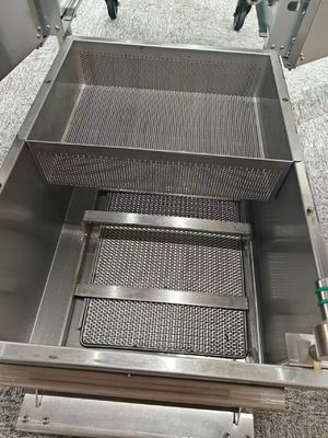 21.4KW Double Tank 11.6L+21.5L Digital Computer Panel Electric Chips Open Fryer Machine