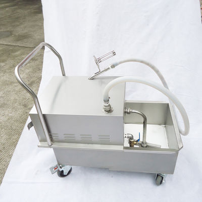 220V 50L Oil Filter Machine Shortening Filter For Restaurants