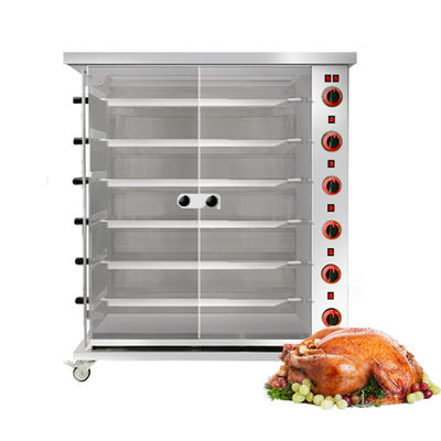 Commercial Electric & Gas Chicken Roaster Rotisserie Grill Machine Roast Chicken Machine