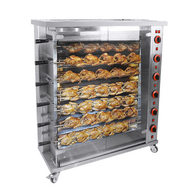 Commercial Electric & Gas Chicken Roaster Rotisserie Grill Machine Roast Chicken Machine