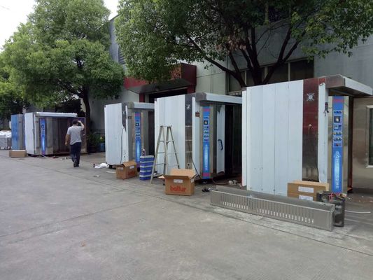 Electric Gas Diesel Oil 380V/220V 32 Trays Bakery Rotary Oven With Trays And Trollery