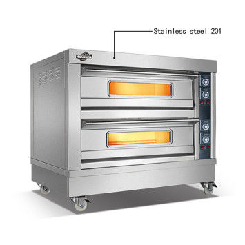 High Quality CE ISO Electric Gas Deck Bakery Pizza Bread Deck Oven