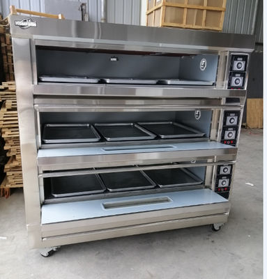 High Quality CE ISO Electric Gas Deck Bakery Pizza Bread Deck Oven