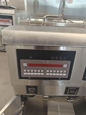 OFG-322 Digital Computer Panel Two Pots Four Baskets Automatic Deep Fryer Machine GAS Open Deep Fryer