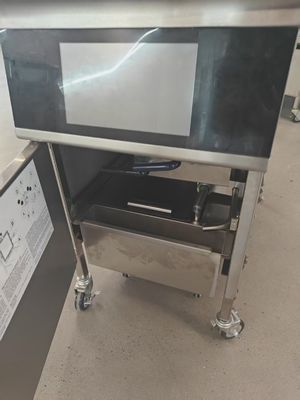 Smart Touch Panel 304SUS Manufacturer Gas Vertical Chicken Broaster Pressure Fryer/kfc chicken broaster fryer/industrial pressure fryer price/