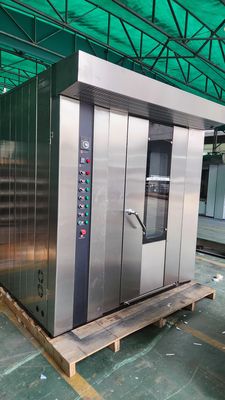 Energy-Saving Electric Gas Diesel 32 Trays Bakery Rotary Oven