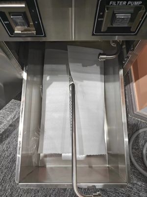 Commercial Chips Open Fryer With Shortcut Key  LCD Panel