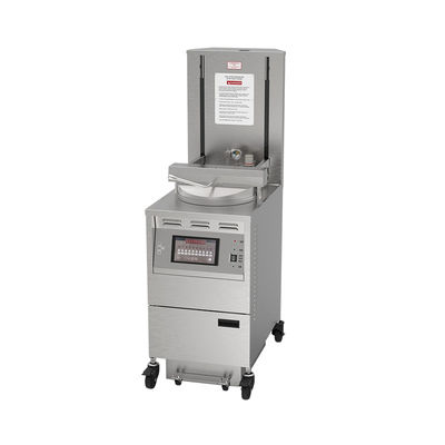 6HD Electric 12KW 380V 28L 6 Fry Tray Big Productivity Round Auto Lift Broaster Chicken Pressure Fryer