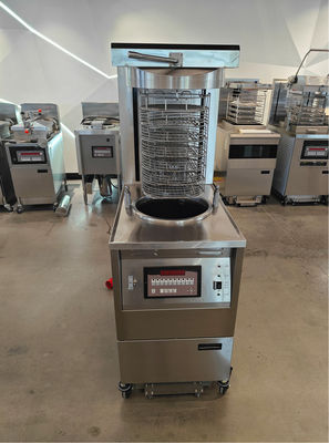 6HD Electric 12KW 380V 28L 6 Fry Tray Big Productivity Round Auto Lift Broaster Chicken Pressure Fryer