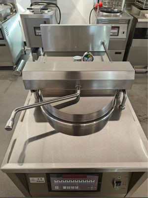 6HD Electric 12KW 380V 28L 6 Fry Tray Big Productivity Round Auto Lift Broaster Chicken Pressure Fryer