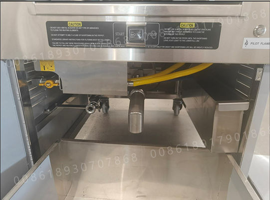 PFG-5910 8 Head 55L 220V Gas Chicken Pressure Fryer Manufacturer