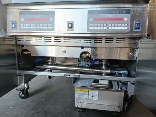 OFG-226 Two Pot Two Big Basket Big Capacity Digital Computer Panel Gas Chips Open Fryer