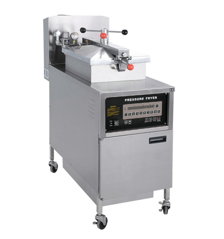 Compute Panel Electric 4HD 13.5KW Broast Frying Machine Chicken Pressure Fryer