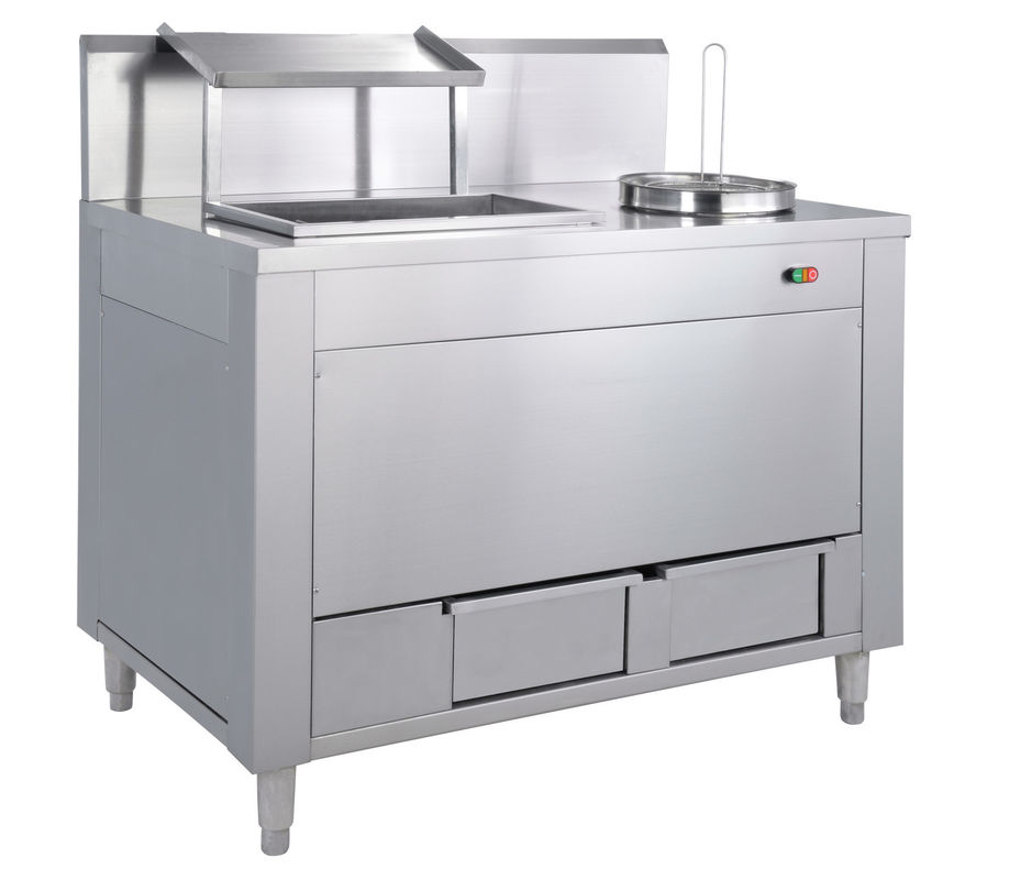 breading table 304SUS automatic Commercial Electric Chicken Breader table