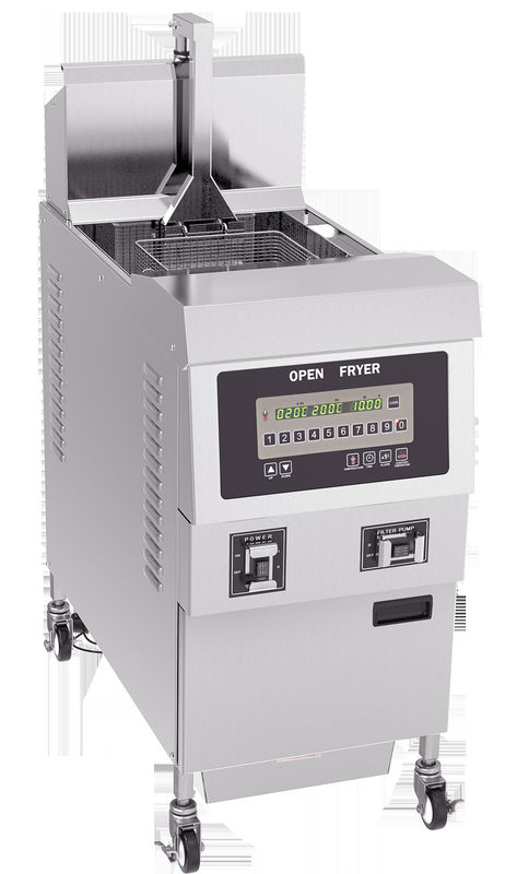 Quick Heating 304SUS 13.5kw Auto Lift Advanced Technology Electric Commercial Chips Open Fryer