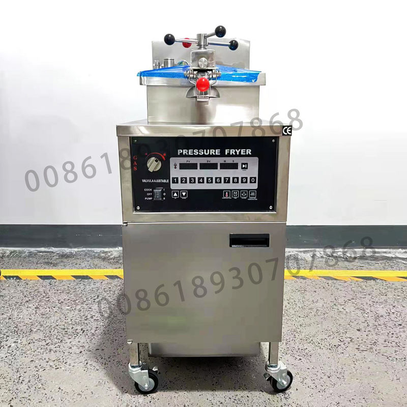 MDXZ-25D Compute Panel Without Filtration Gas & Electric Heating Chicken Pressure Fryer