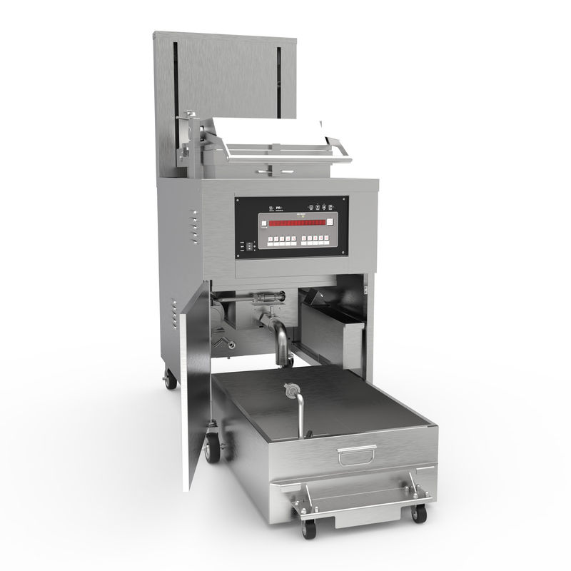 8HD Gas 220V 55L 5 Fry Tray High Productivity Broaster Chicken Pressure Fryer