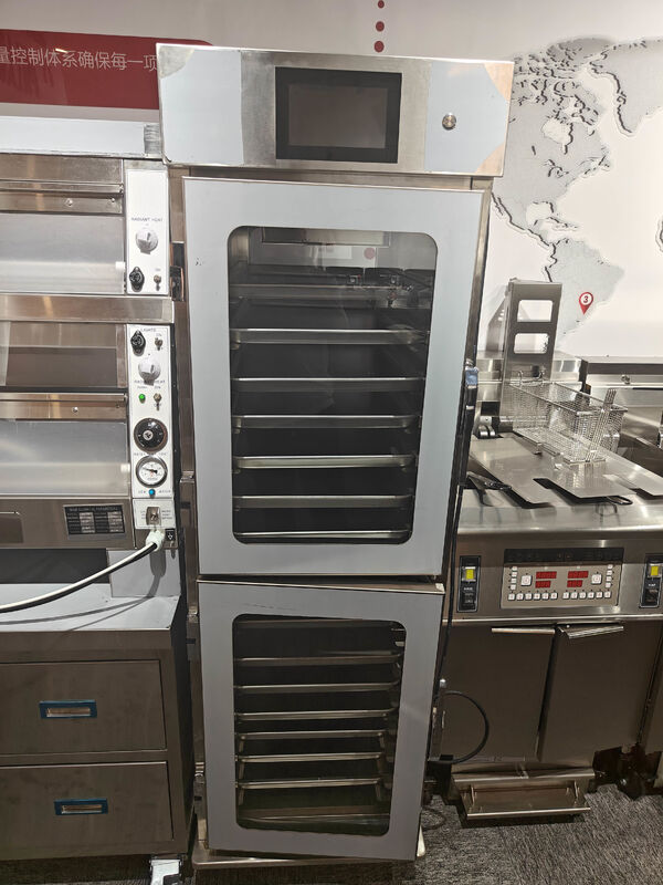 HHC-980L Touch Panel Commercial Food Warmer Holding Cabinet 15 Trays Vertical Warming Showcase 