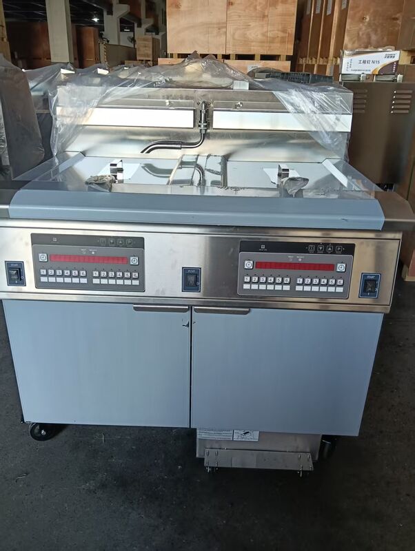 OFG-226 Two Pot Two Big Basket Big Capacity Digital Computer Panel Gas Chips Open Fryer