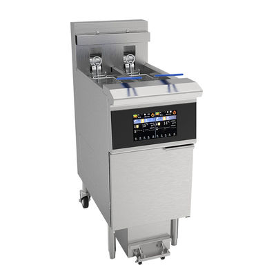 OFE-213L14.3kw 380V Touchscreen Smart Panel With Oil Filter System Electric Open Fryer