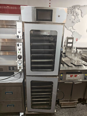 HHC-980L Touch Panel Commercial Food Warmer Holding Cabinet 15 Trays Vertical Warming Showcase 